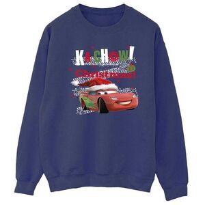 Cars Mens Kachow Christmas Sweatshirt / Navy Blue
